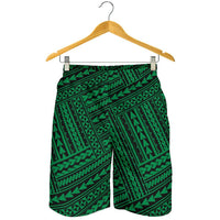 Polynesian Nation Green Men's Short - Polynesian Pride
