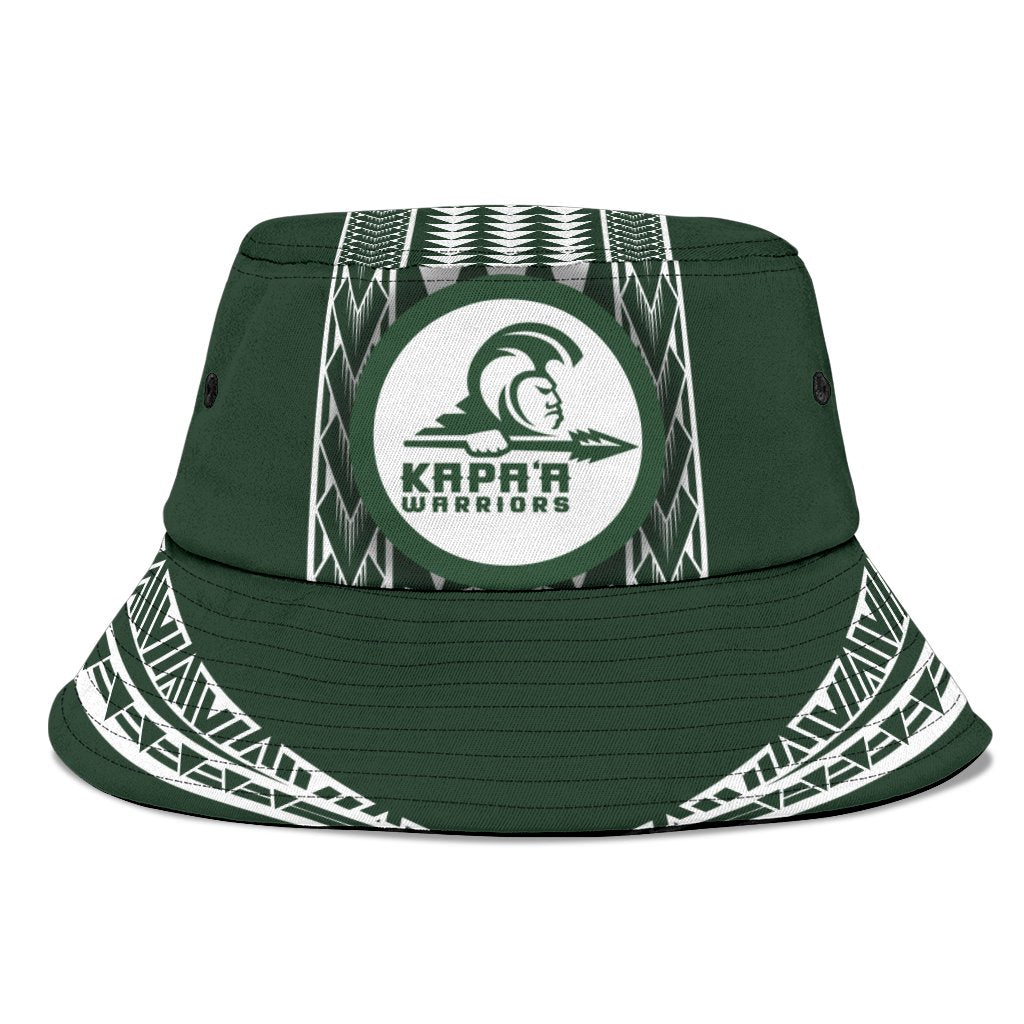 Hawaii - Kapaa High Bucket Hat - AH Unisex Universal Fit Green - Polynesian Pride