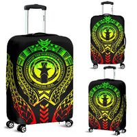 Northern Mariana Islands Luggage Cover - Micronesian Tribal Reggae Mix - Polynesian Pride