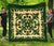 Hawaiian Premium Quilt Royal Pattern - Emerald Green Green - Polynesian Pride