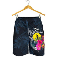 New Caledonia Polynesian Men's Shorts - Tropical Flower - Polynesian Pride
