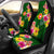 American Samoa Car Seat Covers - Manu'atele Hibiscus Flag Universal Fit Green - Polynesian Pride