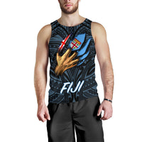 Fiji Men's Tank Top - Fiji In Me (Blue) - Polynesian Pride
