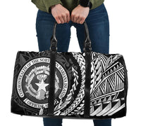 Northern Mariana Islands Travel Bag - Custom Personalised Wings Style Travel Bag - Black - Northern Mariana Islands One size Black - Polynesian Pride