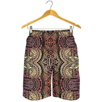 Polynesian Symmetry Brown Men's Short - Polynesian Pride