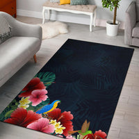 Jungle Hibiscus Area Rug - Polynesian Pride