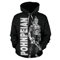Pohnpei Polynesian Hoodie Micronesia Pohnpeian Warrior - Polynesian Pride