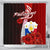 Philippines Polynesian Shower Curtain - Coat Of Arm With Hibiscus 177 x 172 (cm) Red - Polynesian Pride