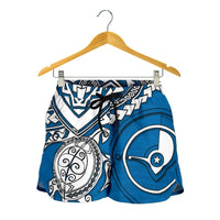 Yap Polynesian Shorts (Women) - Polynesian Turtle - Polynesian Pride