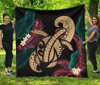 Hawaii Turtle Polynesian Tropical Premium Quilt - Ghia Style Gold Gold - Polynesian Pride
