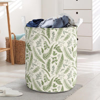 Hawaii Tropical Green Pattern Hawaii Laundry Basket Laundry Basket One Size Green - Polynesian Pride
