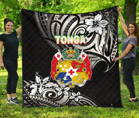 Mate Ma'a Tonga Rugby Premium Quilt Polynesian Unique Vibes - Black Black - Polynesian Pride