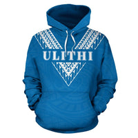 Ulithi Yap All Over Hoodie Sailor Style - Polynesian Pride