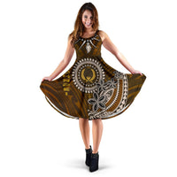 Pohnpei Women's Dress - Polynesian Boar Tusk - Polynesian Pride