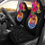 Tahiti Car Seat Covers - Polynesian Hibiscus Pattern Universal Fit Black - Polynesian Pride