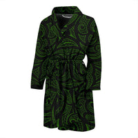 Maori Koru Men's Bath Robe - Polynesian Pride