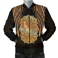 Wild Shark Polynesian Men's Bomber Jacket - Polynesian Pride