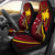 Papua New Guinea Car Seat Covers - Papua New Guinea Flag Sailing Style Universal Fit RED - Polynesian Pride