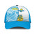 Tuvalu Rugby Cap Special Classic Cap Universal Fit Blue - Polynesian Pride