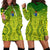 (Kuki Arirani) Cook Islands Premium Hoodie Dress Green - Polynesian Pride