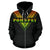 Pohnpei All Over Zip up Hoodie Reggae Color Sailor Style - Polynesian Pride
