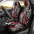 American Samoa Car Seat Covers - Tribal Flower Special Pattern Red Color Universal Fit Red - Polynesian Pride