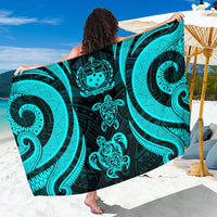 Samoa Sarong - Tentacle Turtle Turquoise SARONG ONE SIZE TURQUOISE - Polynesian Pride
