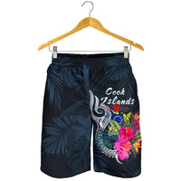 Cook Islands Polynesian Men's Shorts - Tropical Flower - Polynesian Pride