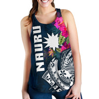 Nauru Women's Racerback Tank - Summer Vibes - Polynesian Pride