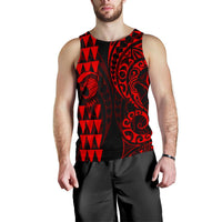 Hawaii Warrior Men's Tank Top Red - Polynesian Pride