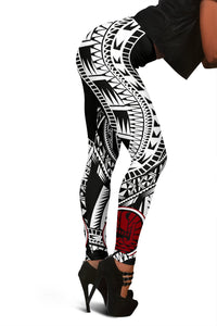 Tahiti Women's Leggings - Polynesian Pattern - Polynesian Pride