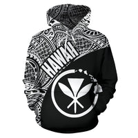 Hawaii Hoodie Kanaka Maoli Polynesian Tattoo 01 - Polynesian Pride