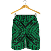 Polynesian Tradition Green Men's Short - Polynesian Pride