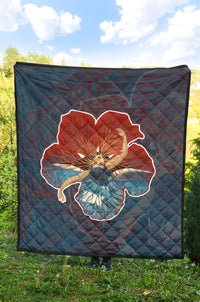 Hula Dance Hibiscus Premium Quilt - Polynesian Pride