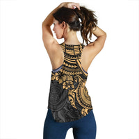 Polynesian Racerback Tank (Women) - Polynesian Golden Turtle - Polynesian Pride