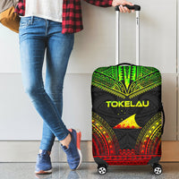 Tokelau Polynesian Chief Luggage Cover - Reggae Version - Polynesian Pride