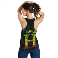Hawaii Polynesia Women's Racerback Tank - Polynesian Pride