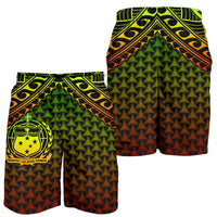 Polynesian Samoa Men's Shorts - Reggae Vintage Polynesian Patterns - Polynesian Pride