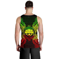 Federated States Of Micronesian Polynesian Men Tank Top Map Reggae - Polynesian Pride