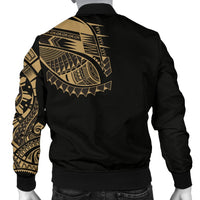 Polynesian Chest Tattoo Men's Bomber Jacket - Polynesian Pride