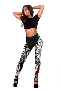 Tahiti Women's Leggings - Polynesian Pattern - Polynesian Pride