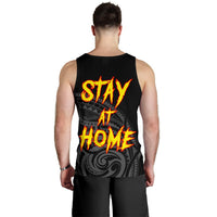 Hawaii Stay At Home King Men's Tank Top - Polynesian Pride