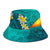 Tokelau Polynesian Bucket Hat - Manta Ray Ocean - Polynesian Pride