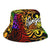 Tonga Bucket Hat - Rainbow Polynesian Pattern - Polynesian Pride