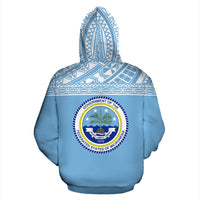 Federated States of Micronesia All Over Hoodie Polynesian Hoodie Style - Polynesian Pride