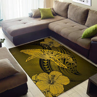 Hawaii Polynesia Whale Hibiscus - Yellow - Polynesian Pride