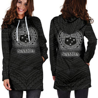 Samoa Women's Hoodie Dress - Polynesian Patterns Galaxy - Polynesian Pride