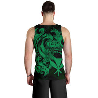 Polynesian Hawaii Men's Tank Top - Kanaka Maoli Green Turtle - Polynesian Pride