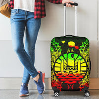 French Polynesia Polynesian Luggage Covers Map Reggae - Polynesian Pride