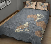 Hawaii Quilt Bed Set - Hibiscus Art Quilt Bed Set - Polynesian Pride